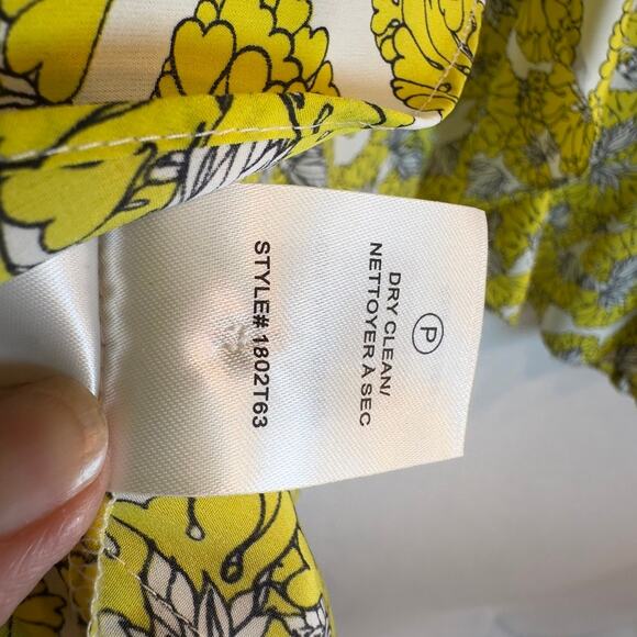 Robert Rodriguez Floral Blouse With Open Arm Styling S - Picture 6 of 8